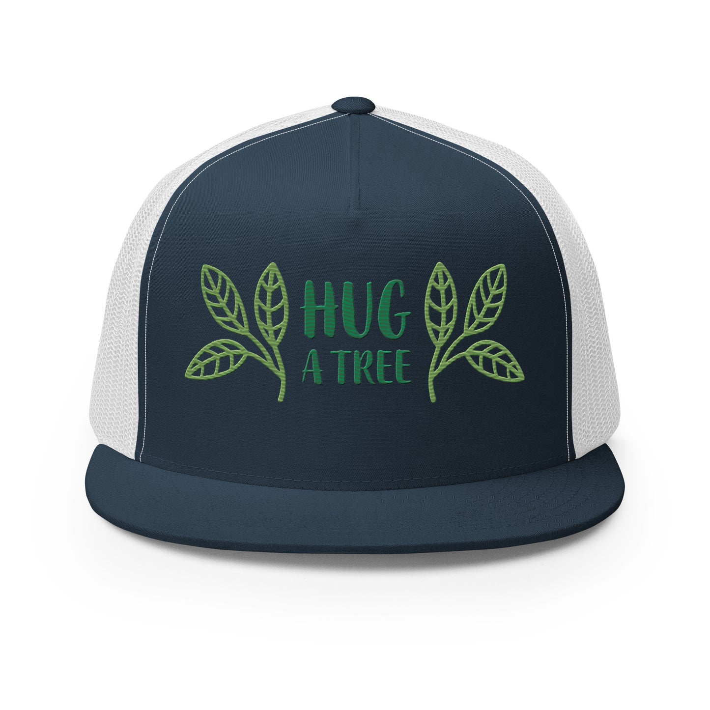 Hug a tree Trucker Cap