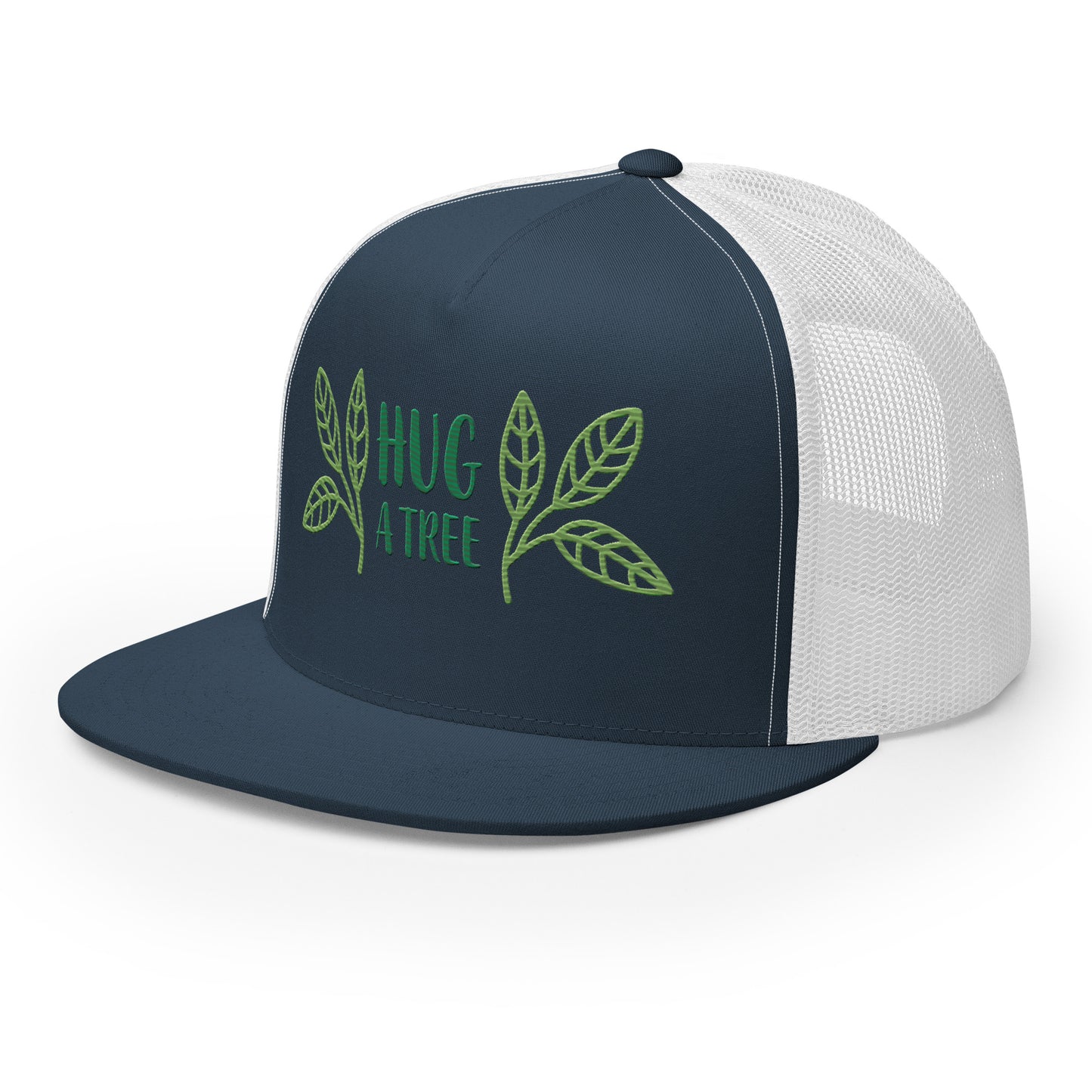 Hug a tree Trucker Cap