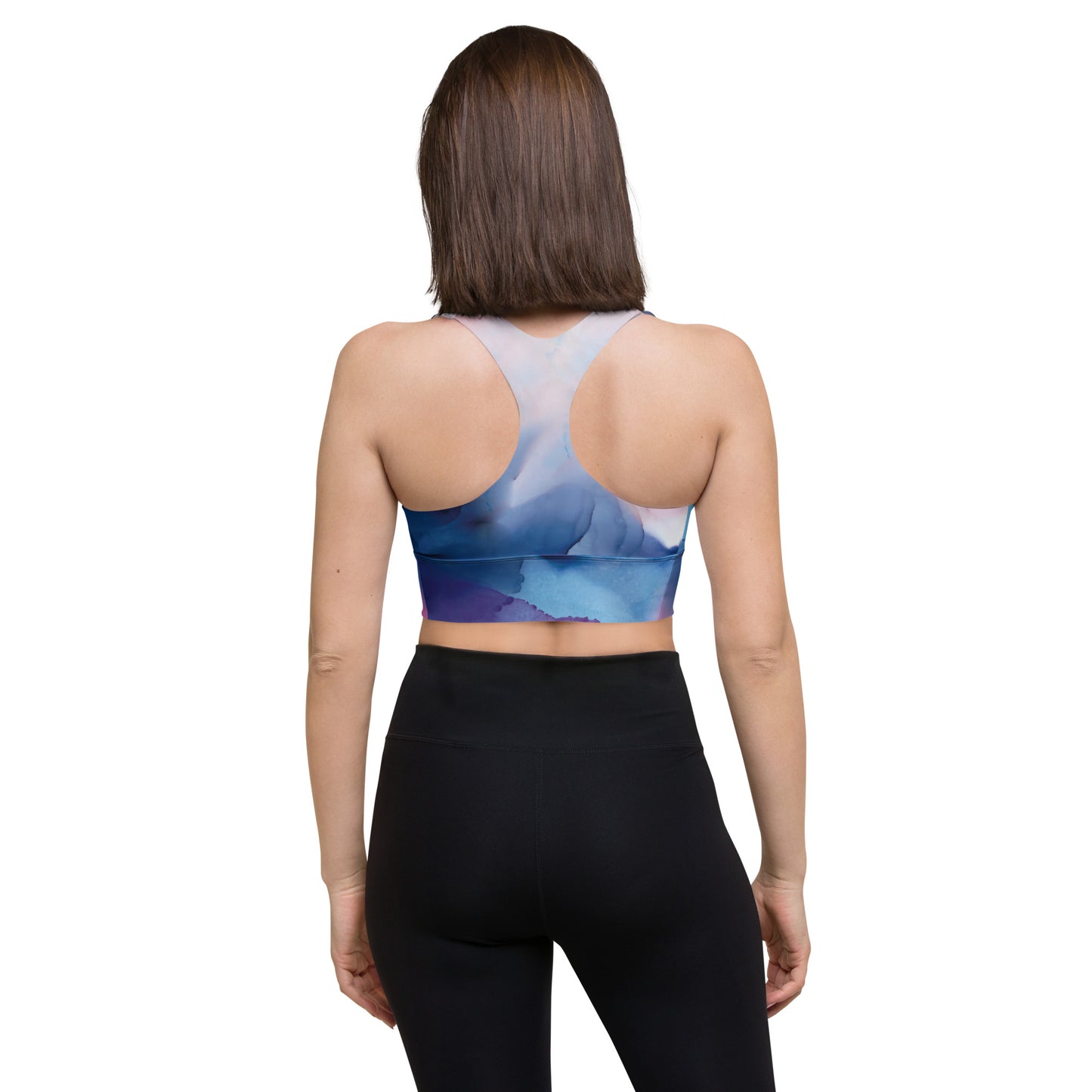 Longline sports bra