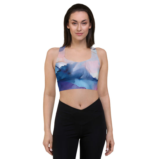 Longline sports bra