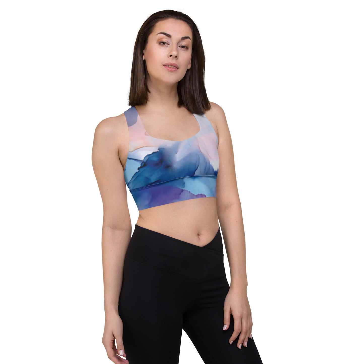 Longline sports bra