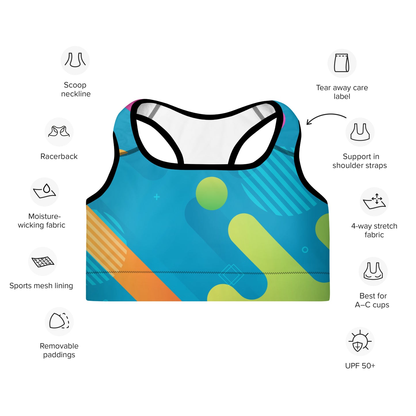 Women Padded Sports Bra