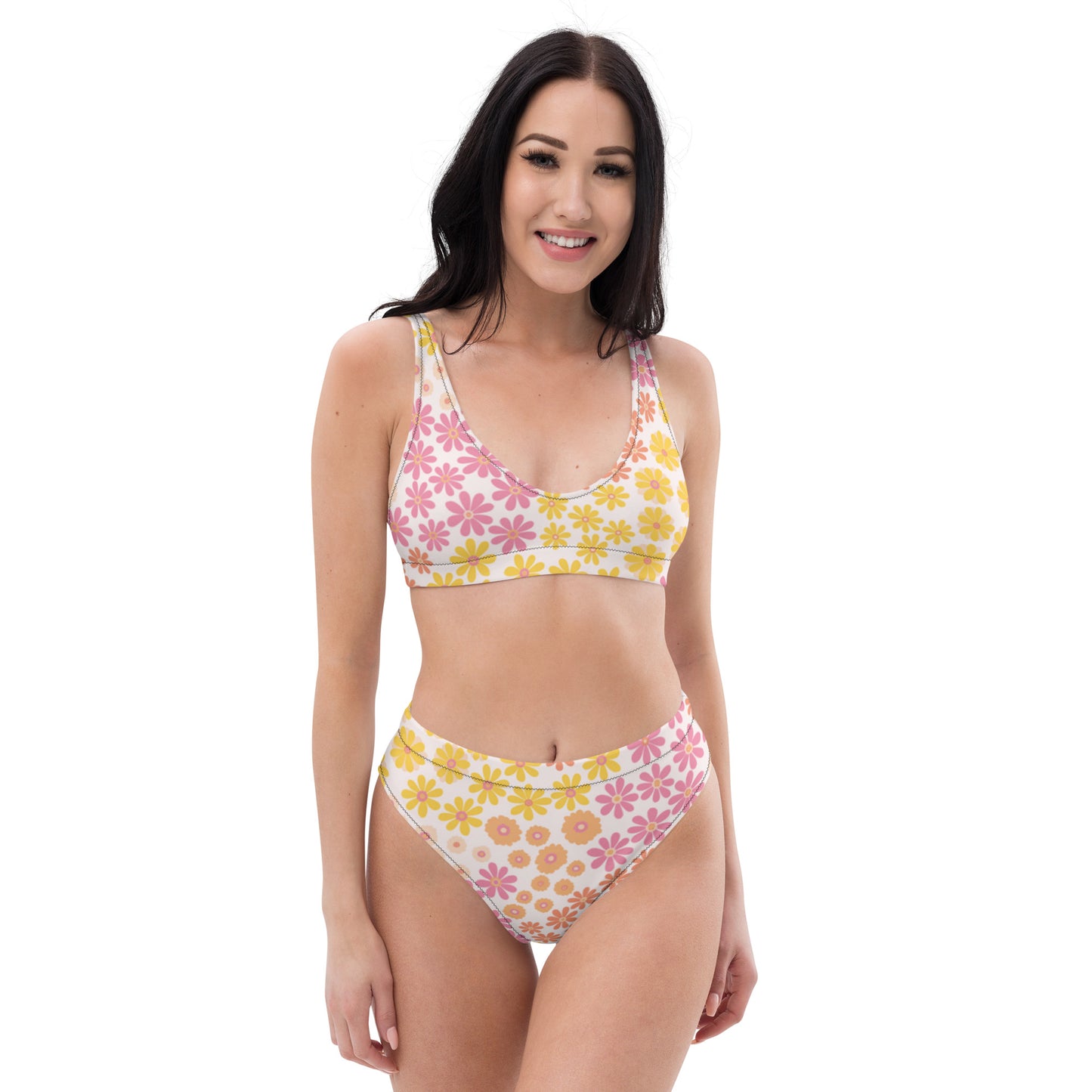 Yellow Flower  bikini set