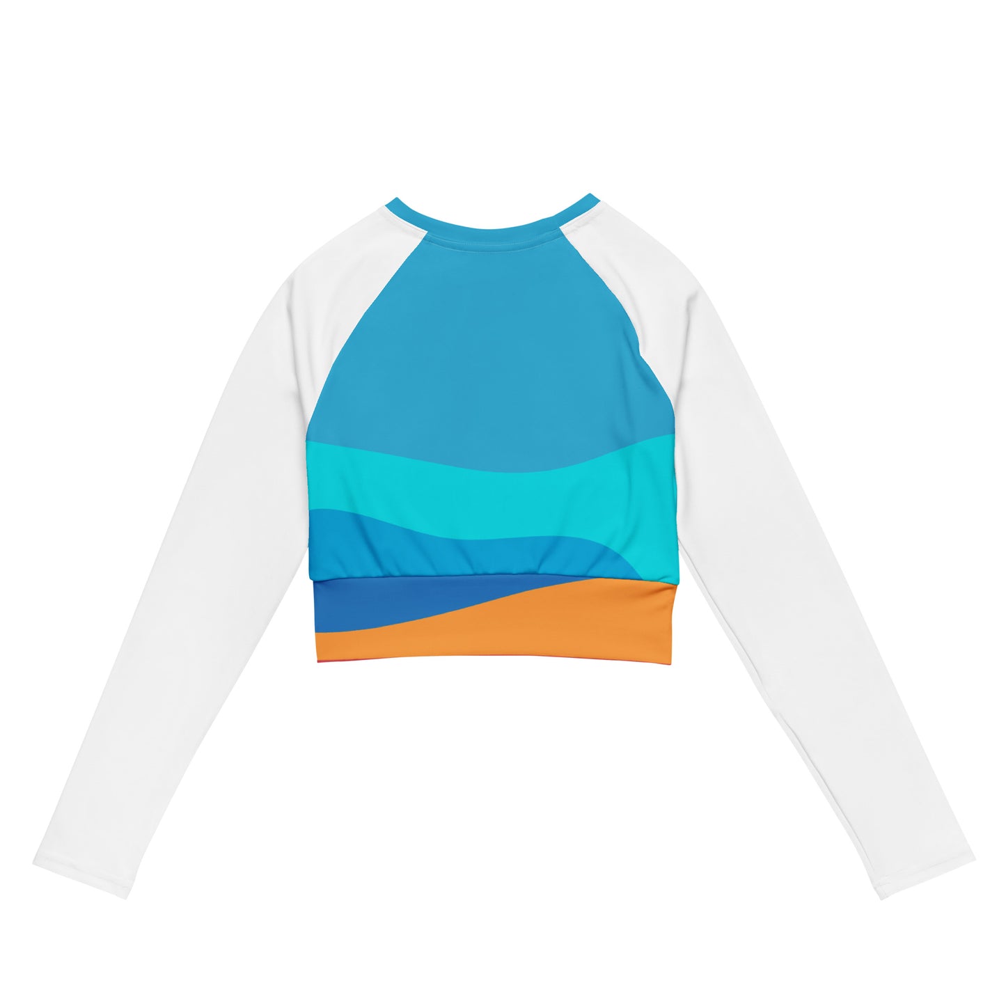 long-sleeve crop top