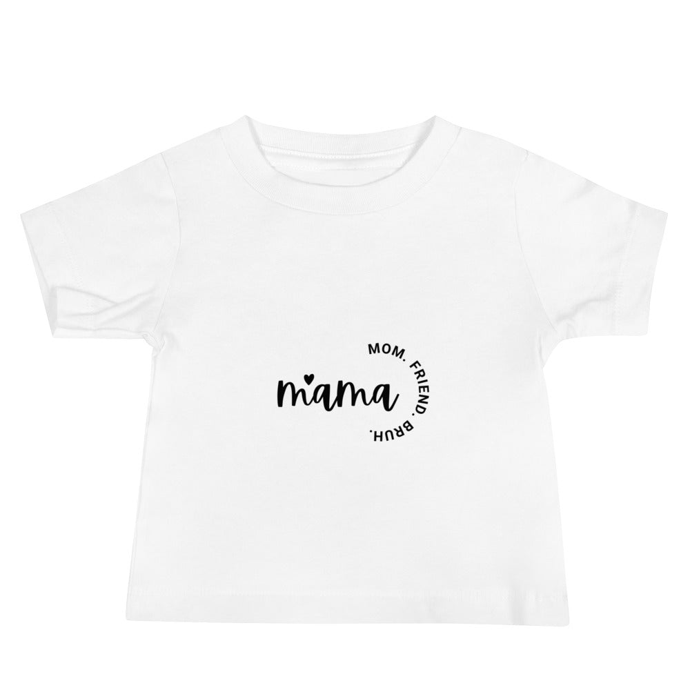 Mama Baby Jersey Short Sleeve Tee