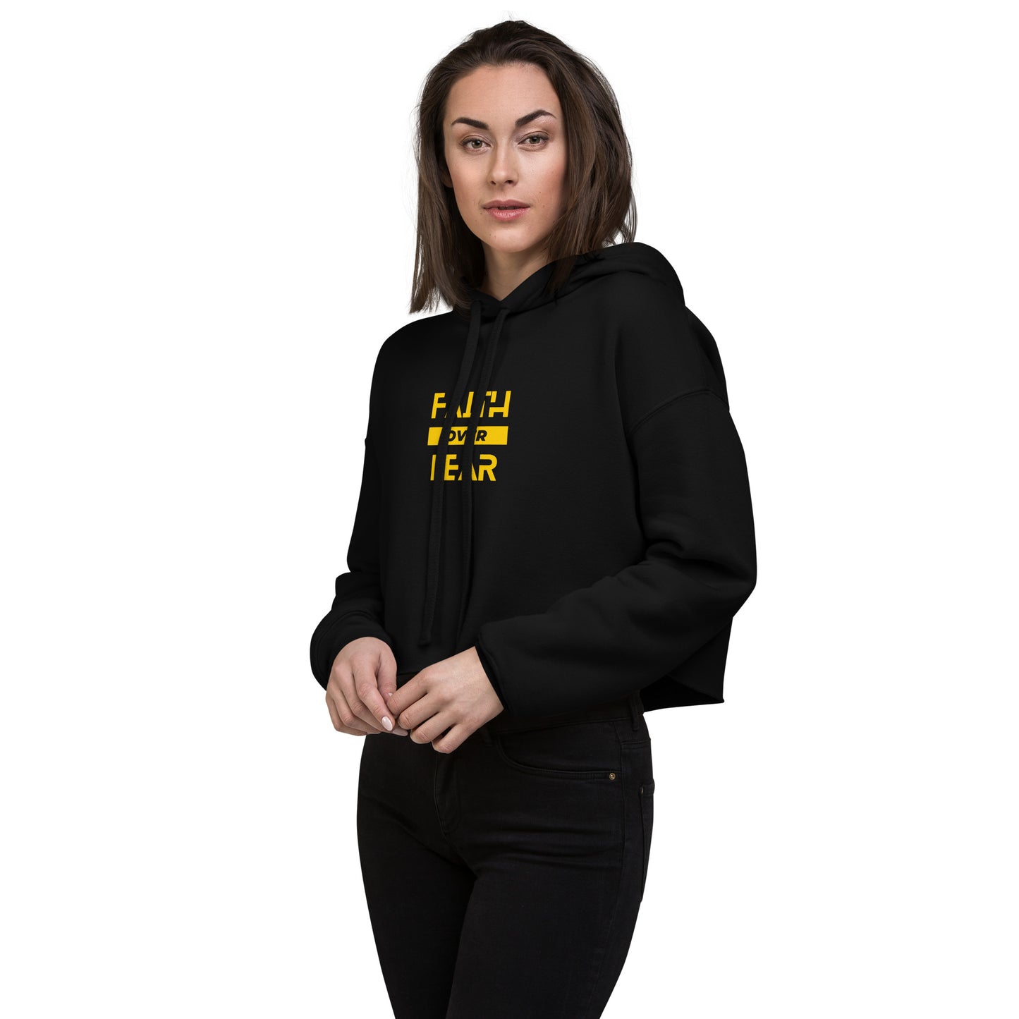 Women Crop Hoodie