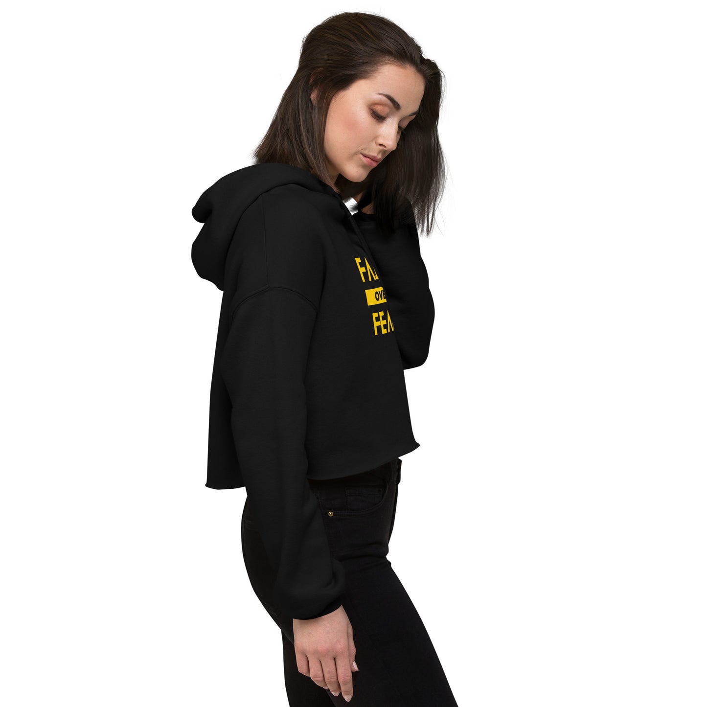 Women Crop Hoodie