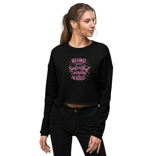 Women Crop Sweatshirt