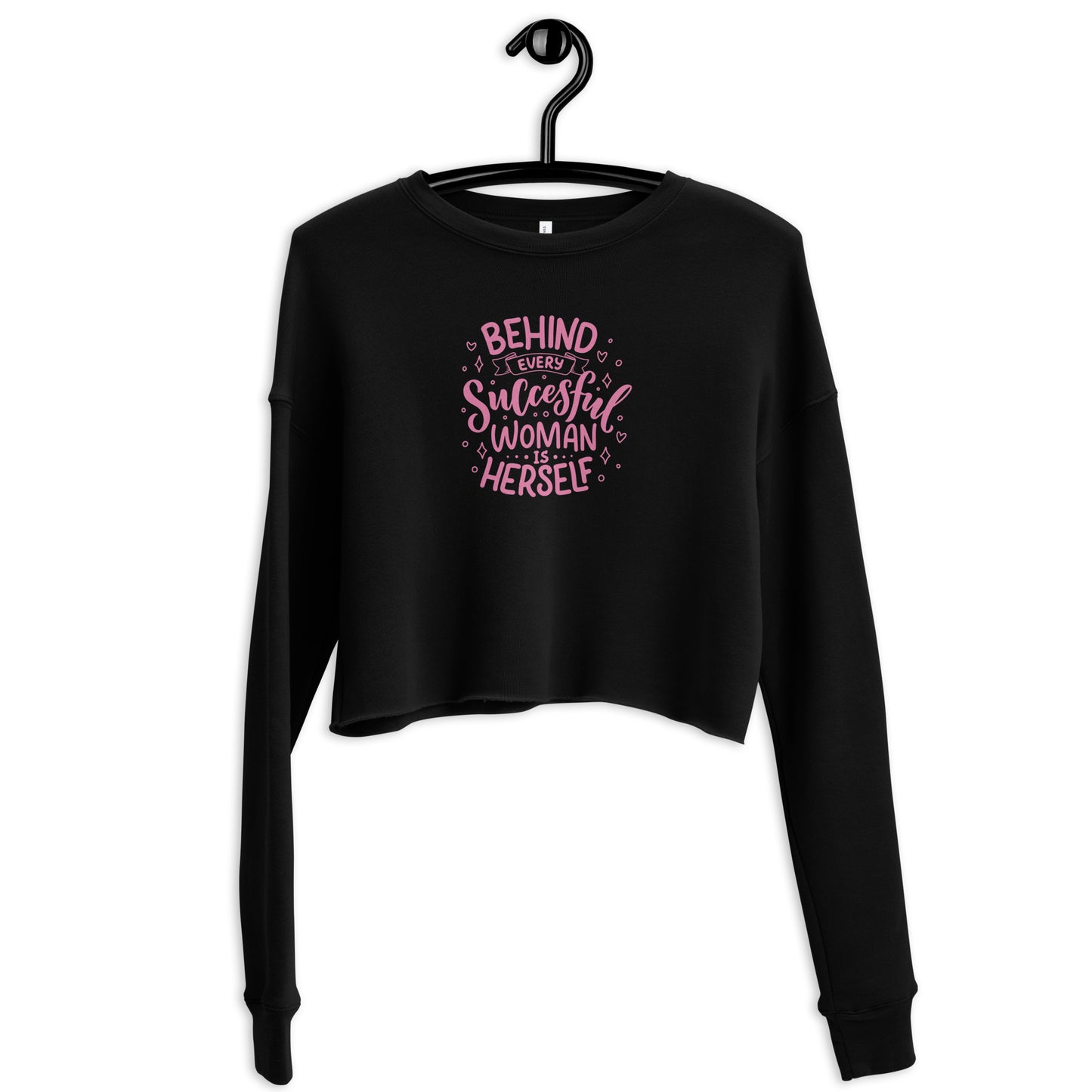 Women Crop Sweatshirt