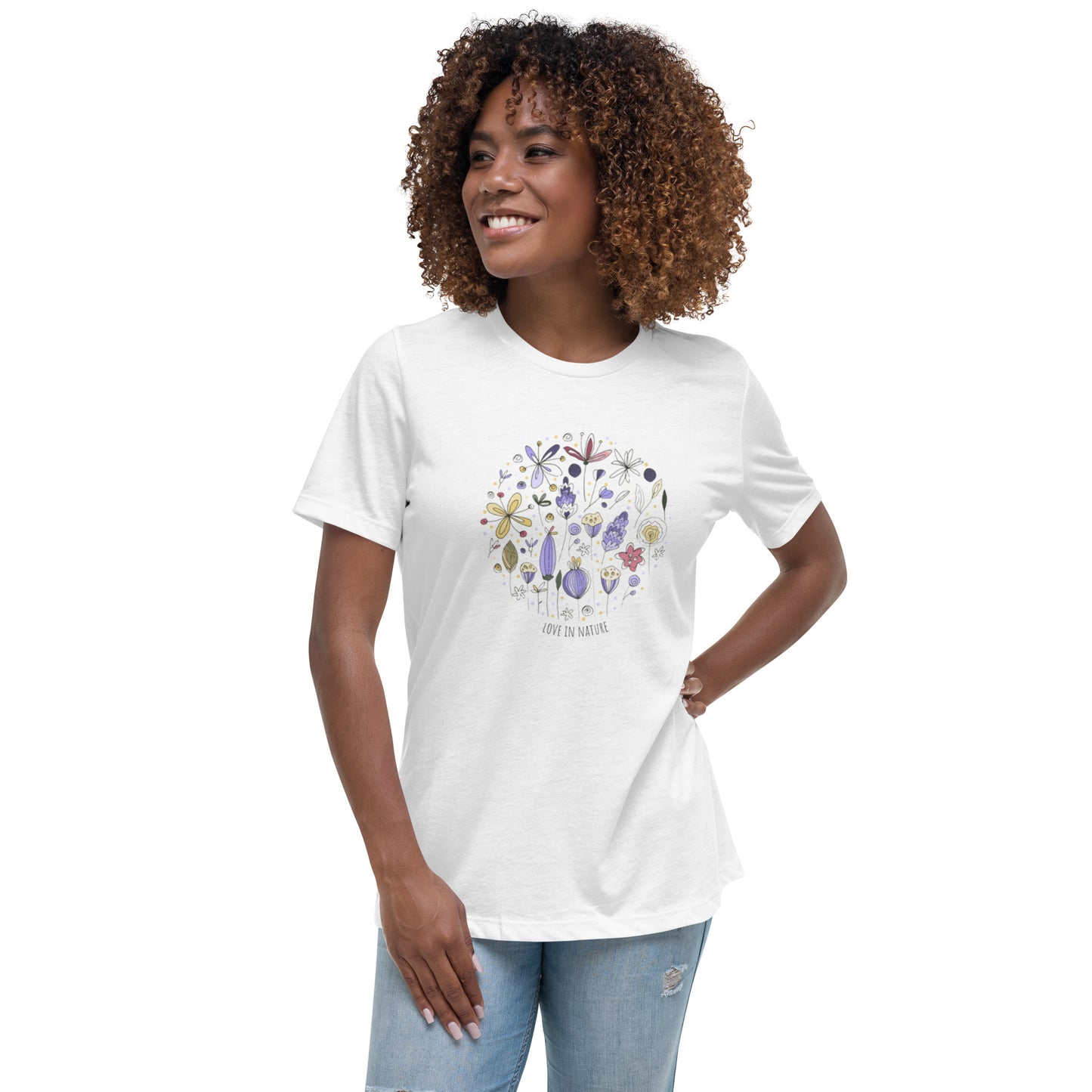 Love In Nature Women's Relaxed T-Shirt