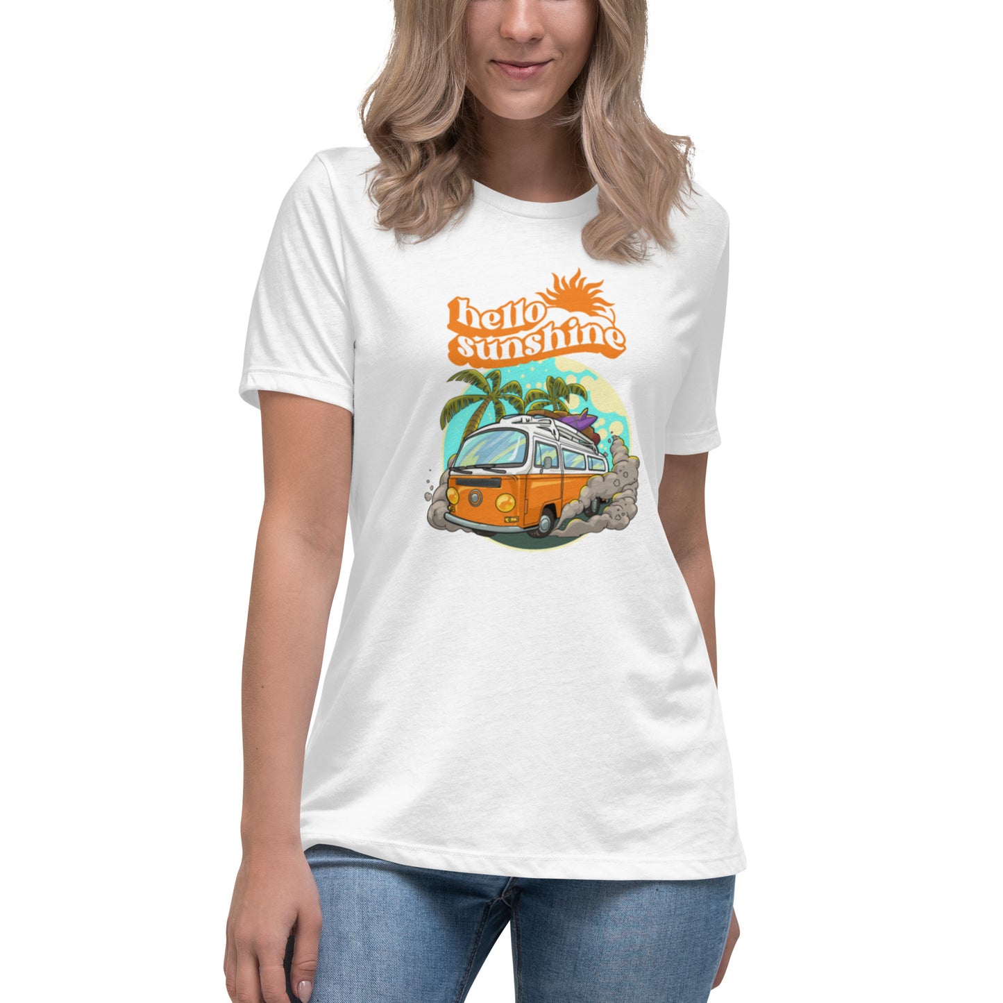 Hello Sunshine 🌞 Women's Relaxed T-Shirt