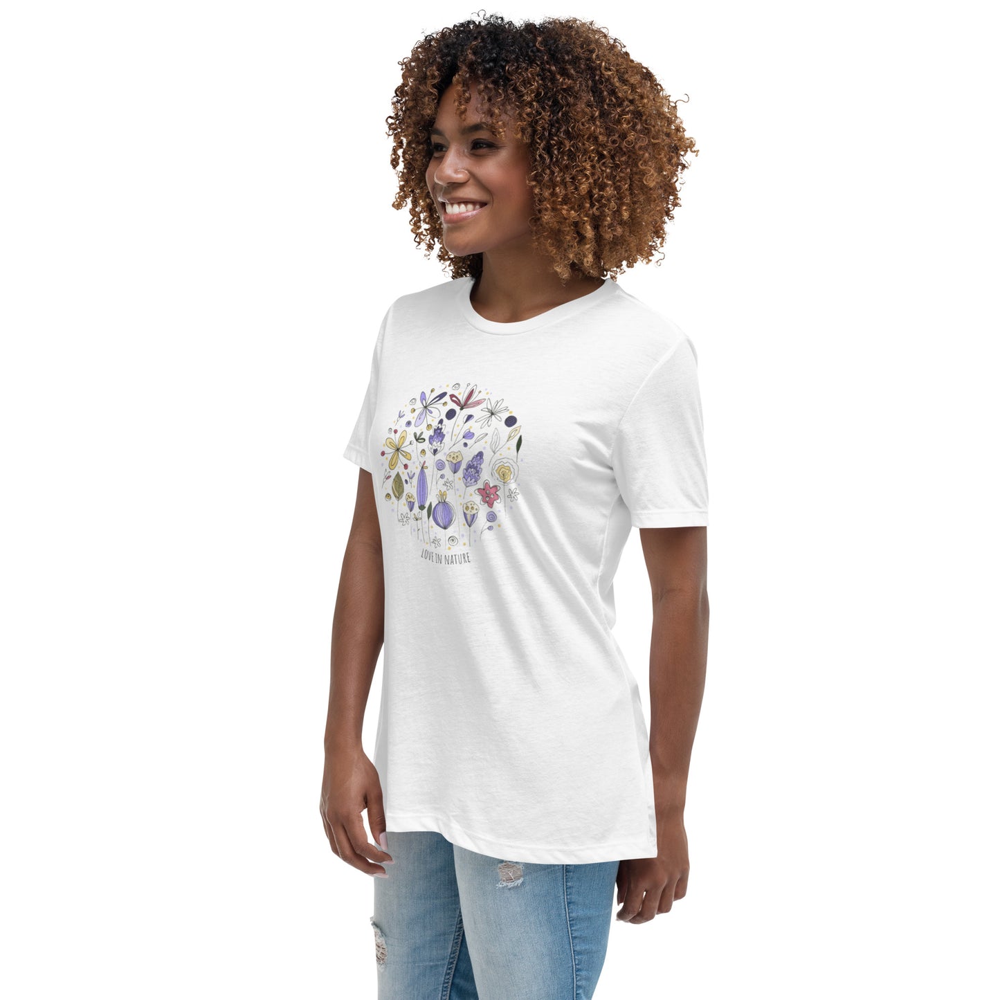 Love In Nature Women's Relaxed T-Shirt