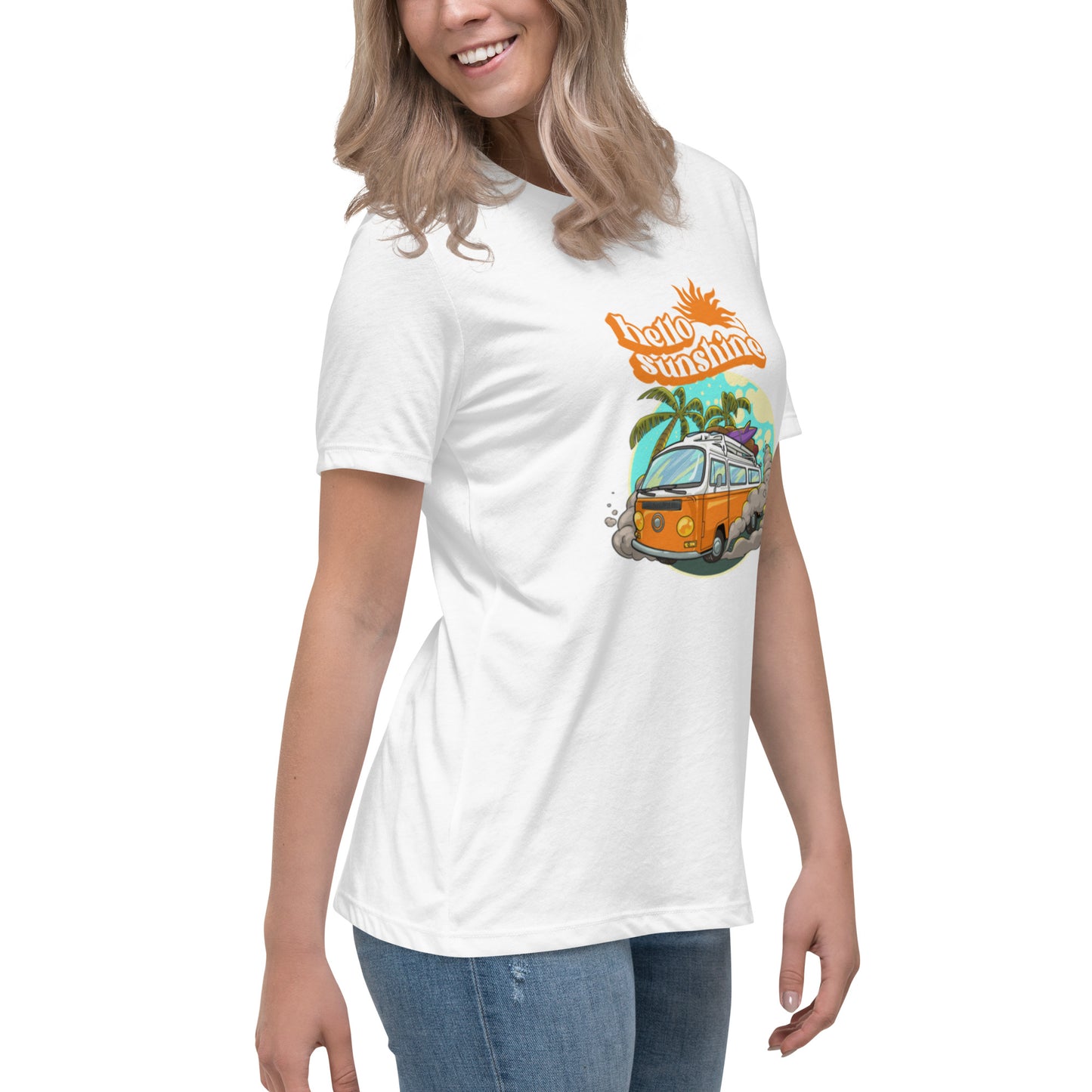 Hello Sunshine 🌞 Women's Relaxed T-Shirt